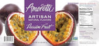 Amoretti - Natural Passion Fruit Artisan Flavor 8 oz - Perfect For Pastry, Savory, Brewing, and more, Preservative Free, Vegan, Gluten Free, Kosher Pareve, No Artificial Sweeteners, Highly