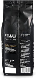 Pellini Caffè in grani Espresso Gusto Bar N. 3 gran Aroma, 1 Confezione da 1 kg