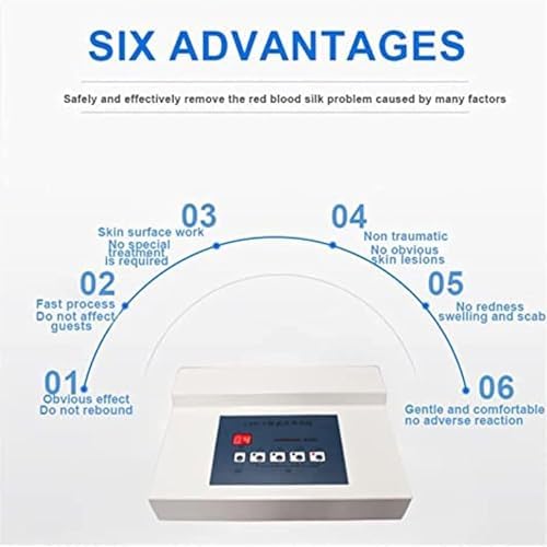 Varicose Vein Treatment Device, DIY Vein Removal Pen, 4 Adjustable Power Levels, 5-Button Smart Control, for Home or Clinic Use, Beauty Salon