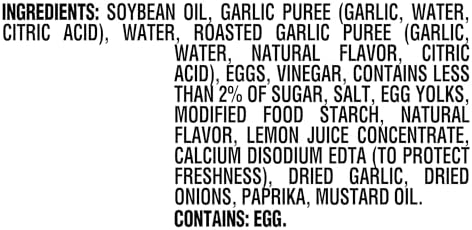 Kraft Mayo Garlic Aioli (12 oz Bottle)
