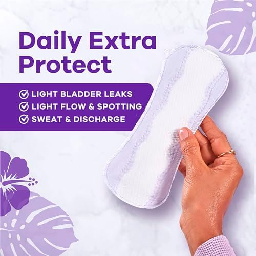 Always Panty Liners for Women Anti-Bunch Xtra Protection Daily Liners, Extra Long, Unscented, 116 Count