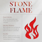 Amogeeli Natural Red Agate Flame Shaped Stone Energy Flame Towers Obelisk Crystal Quartz Reiki for Home Office Decoration, 0.44-0.66lb