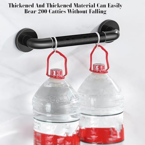 Toilet Rails,Toilet Handrail with Textured Grip, Bathroom Toilet Grab Rails Old People and Disabled Applicable to Living Alone(27.55x1.77in)
