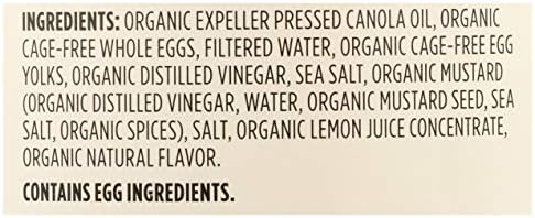 365 by Whole Foods Market, Organic Mayonnaise, 16 Fl Oz (Pack of 2)