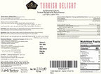 Cerez Pazari Turkish Delight with Rose Flavour 230gr Gourmet Small Size Snacks Gift Box | No Nuts Sweet Traditional Vegan Soft Candy Dessert Approx 40 Pcs