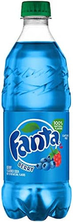 Fanta Orange Soda, Berry, Grape, Strawberry, Pina Colada, Pineapple Variety Pack, 20 Oz Bottles (Pack of 8, Total of 160 Oz), 20 Fl Oz (Pack of 8)