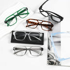 Eyekepper 6 Pack Pilot Reading Glasses for Men, Metalless Screwless Spring Hinges Readers, +1.75