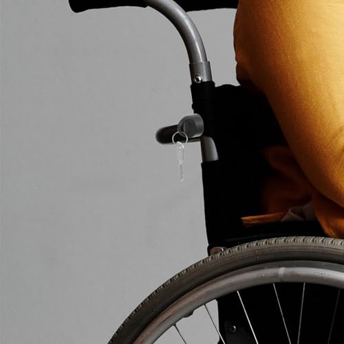 Uonlytech Mobility Scooter Key Replacement with Pull-Out Design for Electric Wheelchair and Scooter Durable Portable Accessory for Elderly Mobility Aids