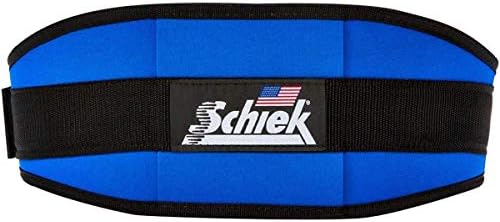 Schiek Sports Model 2006 Nylon 6" Weight Lifting Belt - 2XL - Royal Blue