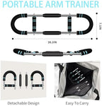 Twister Arm Trainer 40-90Lbs Adjustable Portable Chest Workout Equipment for Men & Women, Upper Body Strength Training, Forearm Exerciser, Detachable Fitness Equipment for Home Workout