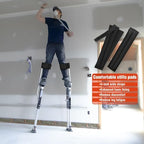 Drywall Stilt Straps, Comfortable for All Day Wear, Heavy Duty and Stability, Work with Various Brands of Stilts, 1 Pair