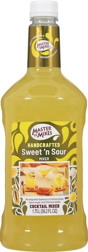 Master of Mixes, Sweet & Sour Mix, 1.75 Liter Bottle