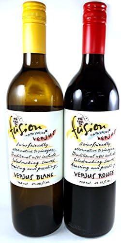 Verjus Gift Set - 1 X White Verjus (750 ML) + 1 X Red Verjus (750 ML)