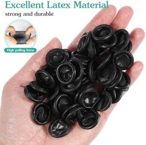 ARTIBETTER 100PCS Gel Finger Cover Silicone Finger Cots Finger Protector Thumb Cap Toe Fingertips Covers for Trigger Finger Finger Cracking Finger