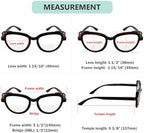 Eyekepper 4-pack Bifocal Reading Glasses Cat Eye Design Bi-focal Readers Women