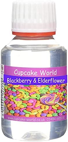 Cupcake World Blackberry and Elderflower Intense Food Flavouring 100 ml