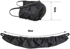 3 Pack Men Beard Bib, Black Beard Covers, Man Bedtime Bib Beard Cap, Beard Bandana Covers, beard mask