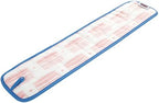 Rubbermaid Commercial Products HYGEN Microfiber Wet Mop Head Pad, 24 inch, Blue, for Janitorial/Professional Cleaners and Heavy-Duty Industrial Floor Cleaning/Mopping/Scrubbing