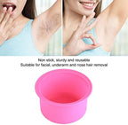 Hair Removal Waxing Bowl, Silicone Heat Resistant Wax Warmer Replacement Pot, Reusable Wax Bowl Removable Waxing Bowls For Hair Removal