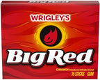Wrigley Cinnamon Chewing Gum, 15 Stick (Pack of 4), 60 Gum Pieces, Cinnamon Gum