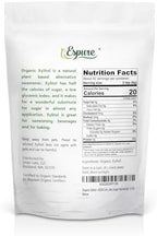 Organic Xylitol - Derived from USDA Certified Organic Birch, Low Calorie, Keto, Sugar Substitute; 12 Oz
