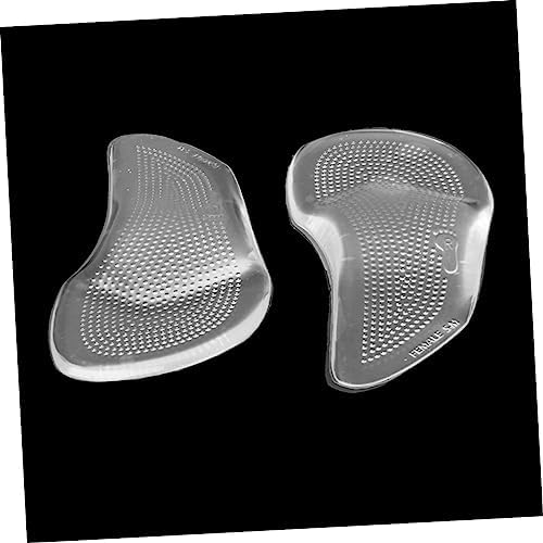FRCOLOR Unisex Foot Arch Support Inserts Pack of 2 Heel Pads for Shoes Arch Support