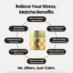 Matcharl Kyoto Uji Matcha Powder - Japanese ceremonial grade Kyoto Uji First Harvest Stone-Milled Green Tea (40g / 1.4oz) - GOLD -