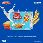 Britannia Toastea Milk Rusk 1.12Kg(39.50 oz) | Super Saver Pack | Crispy & Crunchy Pack for Breakfast | Double Baked