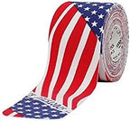 Sports Tex "Kinesiology Tape", 5cm X 5M, US Flag, Single Roll " Made in Korea" (Also Available in Black, Beige, Purple, Pink, Blue, & Camo)