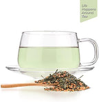Tealyra - Gen Mai Cha Supreme - Japanese Loose Leaf Tea - Genmaicha Green Tea with Brown Roasted Rice - Caffeine Level Low - 100g (3.5-ounce)