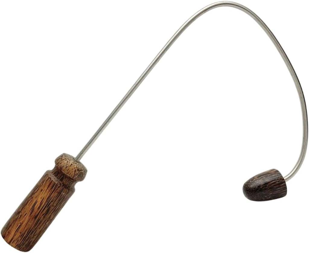 Traditional Thai Massage Wooden Stick Tool, Reflexology Hook, Shoulder Massager(Palm Wood)