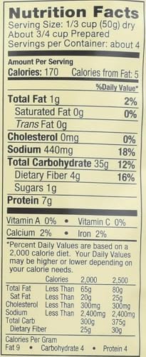 Alessi Porcini Mushroom Farro, 7 Ounce (6 Pack)