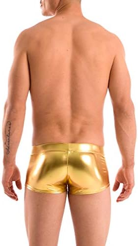 Gary Majdell Sport Mens New Solid Hot Body Boxer Swimsuit