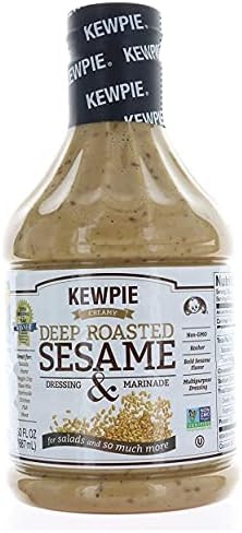 Kewpie Creamy Deep Roasted Sesame Dressing & Marinade, 30 Fluid Ounce