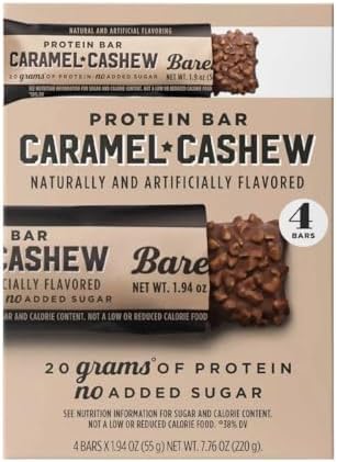 Barebels Nutrition Bars - 7.76oz/4 Bars (Caramel Cashew)