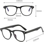 2 Pack Blue Light Blocking Glasses for Women Men,Anti Eyestrain & UV Glare Computer Reading/Gaming/TV/Phones Glasses