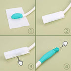 Toilet Paper Aid Wiper Toilet Tissue Aids Tool 15" Long Handle Reach Comfort Bottom Wiper Self Assist Wiping Washroom Aid Self Wipe Helper Assist Holder for Pregnant Elderly Disabled Limited Mobility