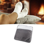 Heated Foot Warmer,USB Winter Warm Heating Foot Pad,Electric Feet Warmer Fast Heating Pad,Cosy Cotton Electric Feet Cushion,for Bed Under Desk Office Home Xmas