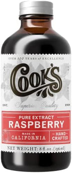 Cook's Pure Red Raspberry Extract 8 oz