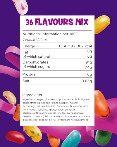 The Jelly Bean Factory Carrying Jar 1400 g, 1er Pack (1 x 1.4 kg)