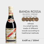 Giusti Balsamic Vinegar of Modena IGP, 5 Gold Medals, Authentic Italian Aceto Balsamico, Thick, Rich, and Balanced, Gift in a Box – 8.45 fl oz (250 ml) - Pack of 1