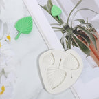 2 Pcs Leaf Silicone Molds 3D Palm Leaves-Shape Chocolate Candy Molds Fan Leaf-Fondant Mold for Cake Decoration Polymer Clay Candy Chocolate Cupcake Topper Baking Decoration Crafts Making Tool