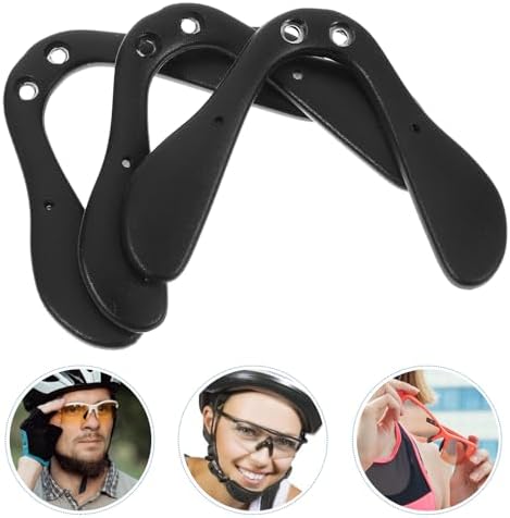 Beaupretty Adjustable Nose Pads for Glasses Cycling Sunglasses Anti-Slip Comfort Nose Supports Replacement Eyeglasses Bracket 3 Pack