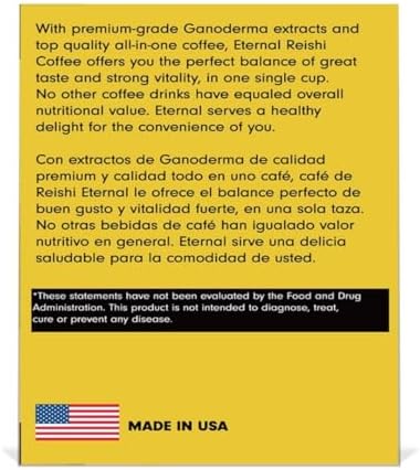 Eternal Spirit Beauty Asian Latte Coffee Singles - Indulge in Instant Luxury with Individual Packets for Quick and Velvety Bliss (15 Sachets - 0.64 Oz Each)