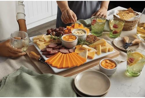 The Swiss Colony 27 Favorites Food Gift Set, Summer Sausage Meats and Cheeses, Assorted Chocolates, Candies, Petits Fours, Cheese & Charcuterie Board Gifts Basket, Holiday, Christmas - Holiday Red Box
