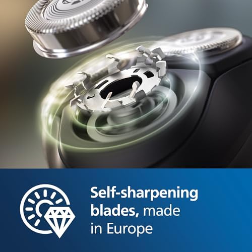 Philips Norelco SH30/52 Genuine Shaving Heads, Compatible with Philips Shavers Series 1000, 2000, 3000 and 5000, Powerful Performance, Self-Sharpening, 3 Pieces, Model SH30/52