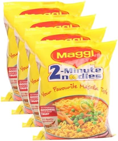 Maggi Noodles - Masala, 70g (Pack of 4) Promo Pack