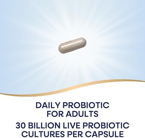 Nature's Way Fortify Daily Pre+Probiotic Adult 30 Billion, Probiotics for Immune and Digestive Health Support*, 30 Billion Live Cultures, 30 Capsules