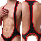 Men's Jockstrap Leotard Underwear Jumpsuits Wrestling Singlet Stretch Thong Bodysuit Comfy Touch Sexy One-Piece
