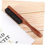 Natural Pig Bristle Hair Brush Styling Beard Brush for Men for Mustache Trimmer